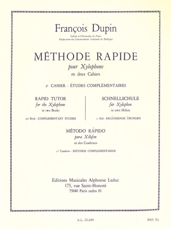Méthode Rapide Pour Xylophone Vol.2