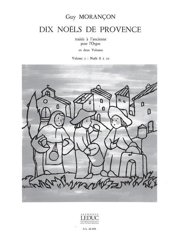 10 Noels De Provence Vol.2 Noels 6 A 10 Orgue