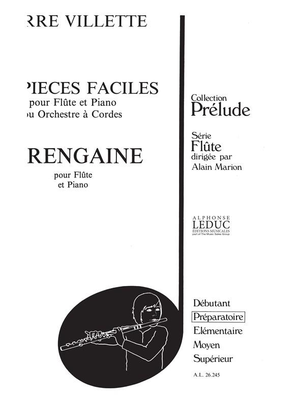 6 Pieces Faciles N04 Rengaine Fl Et P Ou Orch.Cordes Coll.Bitsch (VILLETTE PIERRE)