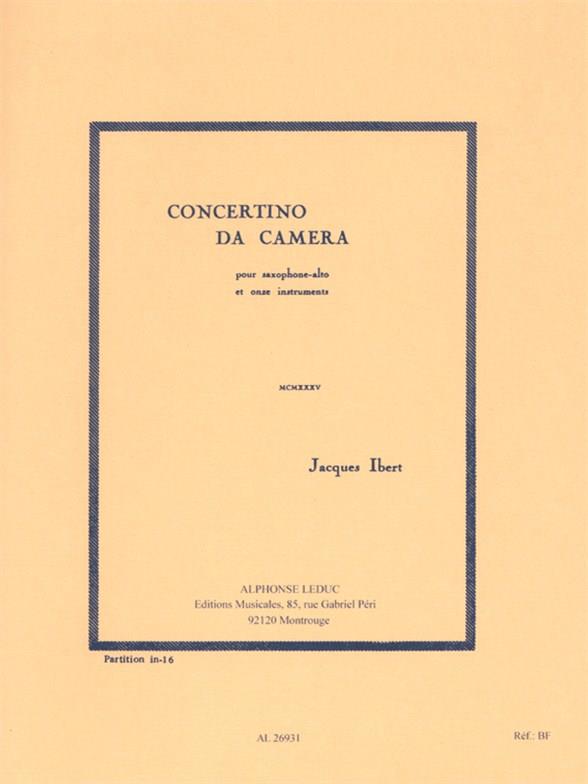 Concertino Da Camera