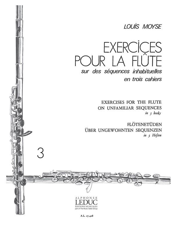 Exercices Pour La Flûte Sur Des Sequences Inhabituelles - Vol.3