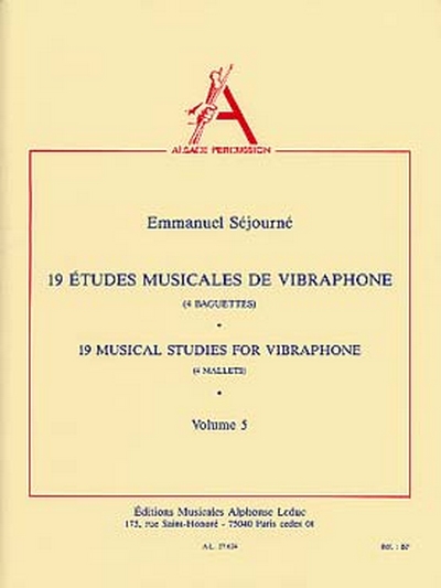 19 Etudes Musicales Vol.5