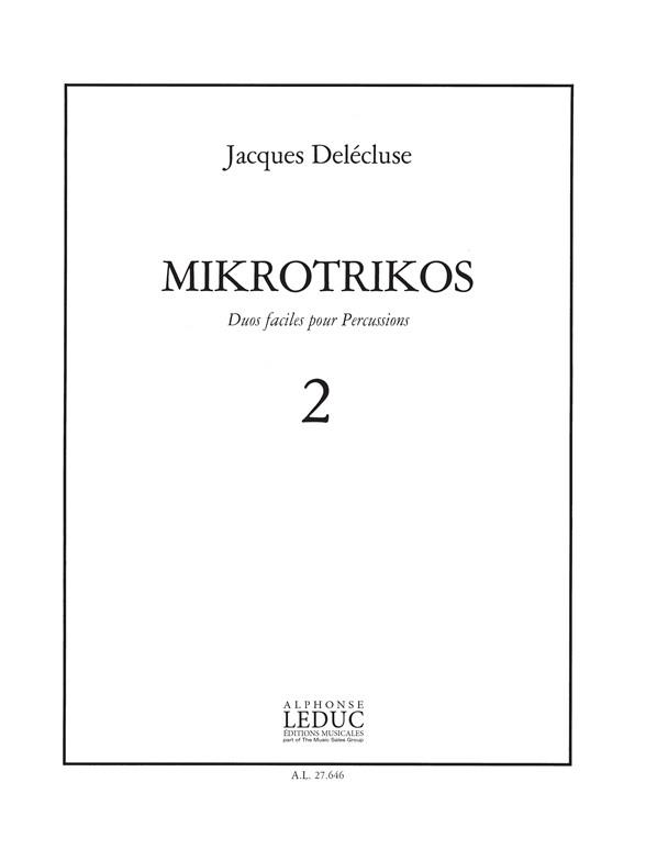 Mikrotrikos Vol.2/2 Percussions