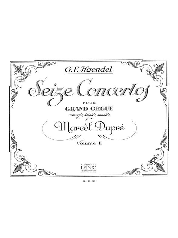 16 Concertos Vol.2/Concertos 7 A 12/Orgue