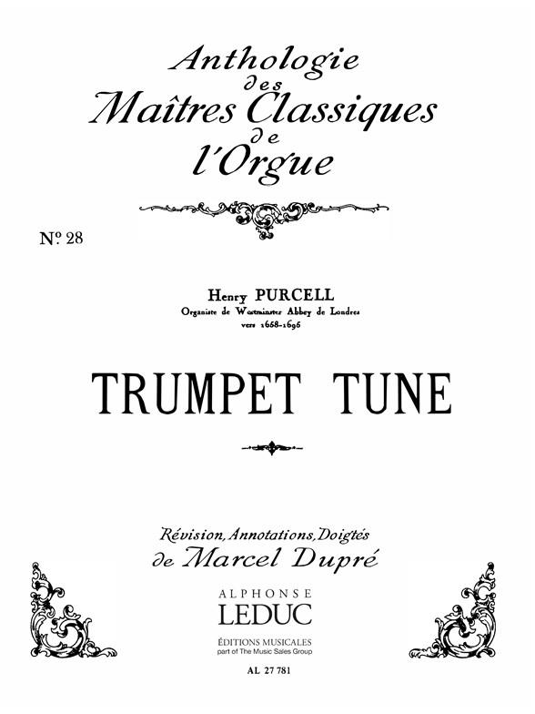 Trumpet Tune Clas N028/Orgue