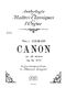 Canon En Si Mineur Op. 56 N05 Clas N031/Orgue