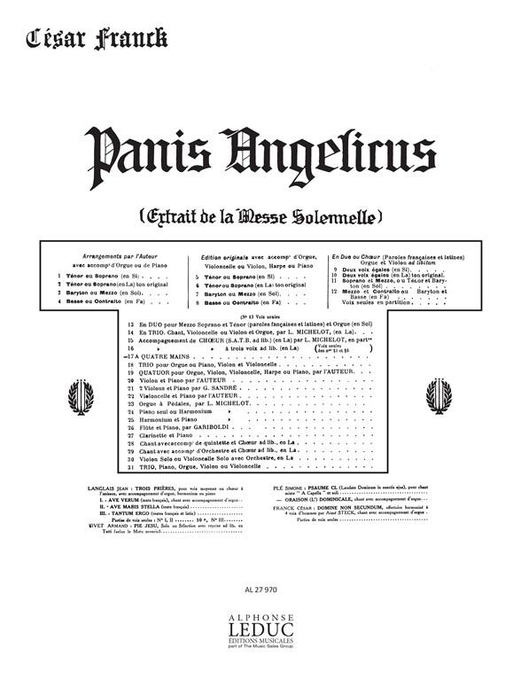 Panis Angelicus/N017