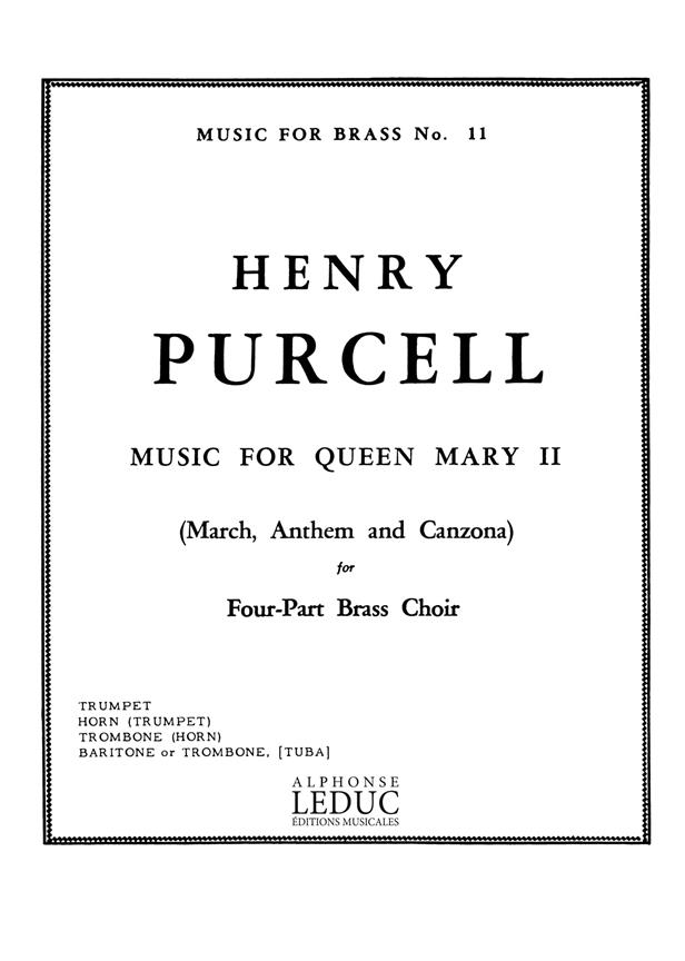 Music For Queen Mary 2 (PURCELL HENRY / KING)