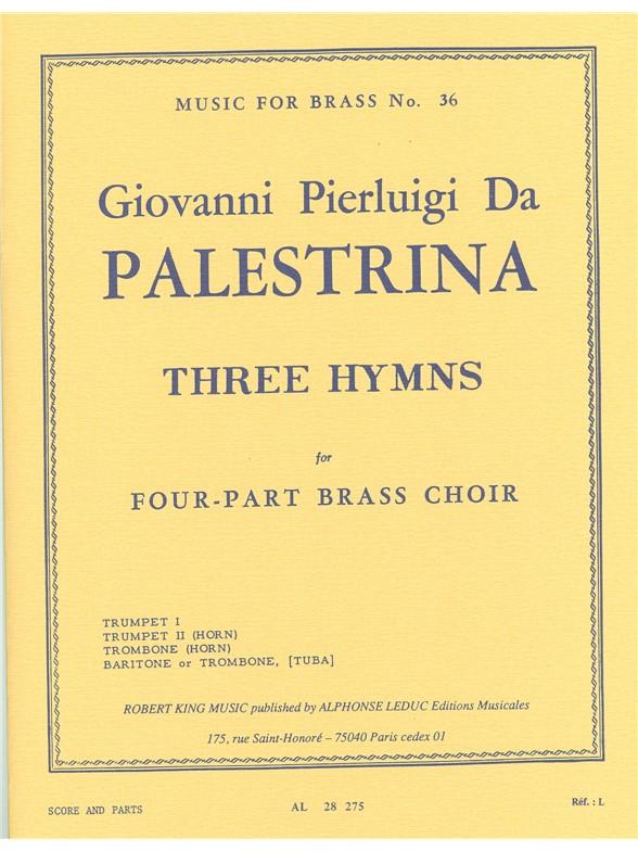 3 Hymns (PALESTRINA GIOVANNI PIERLUIGI DA / KING)