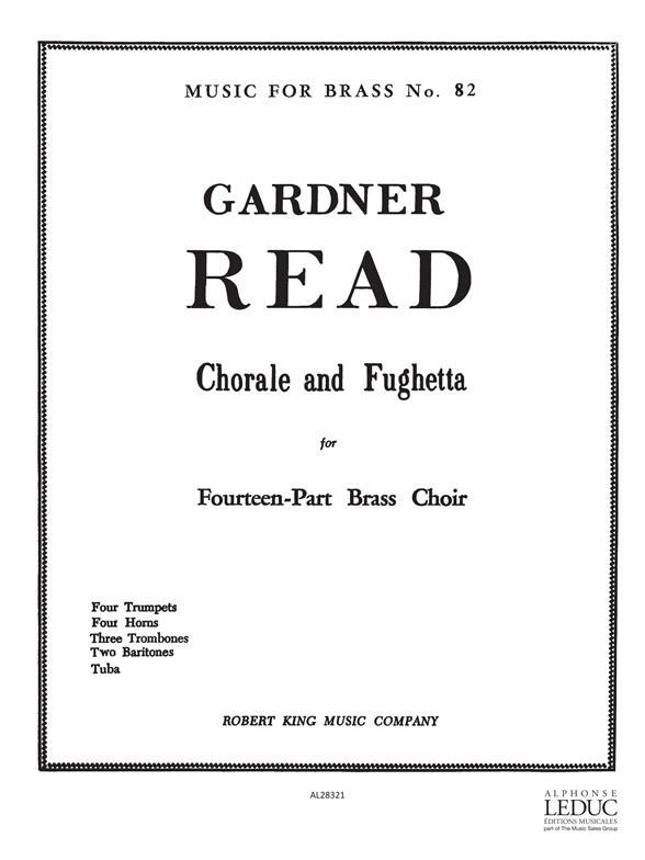 Chorale And Fughetta (READ)