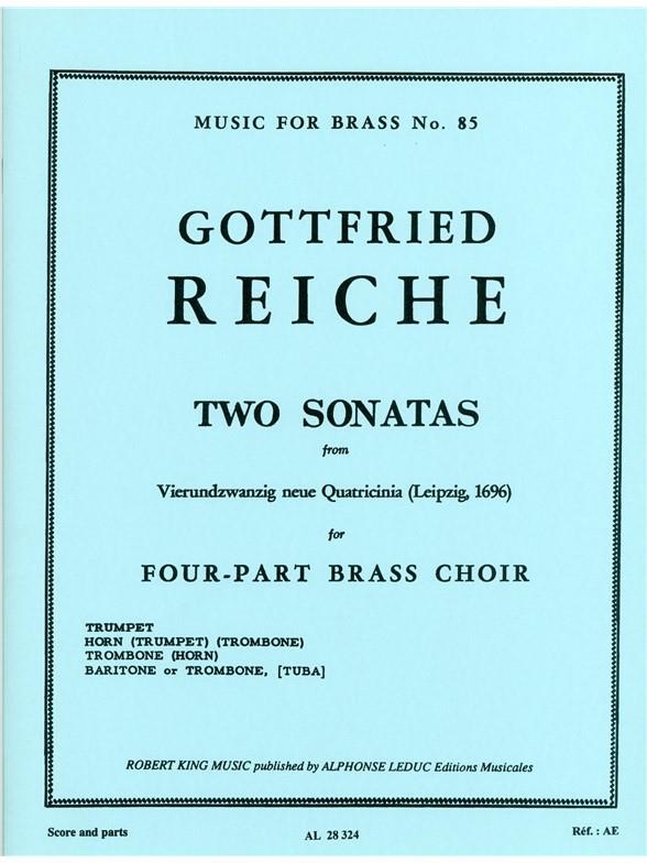 2 Sonatas (N021 And N022) (REICHE / KING)