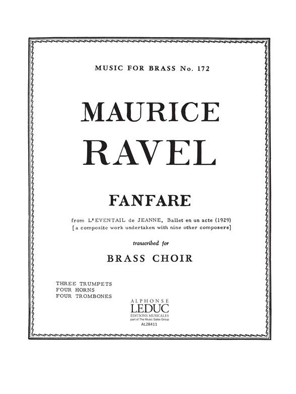 Fanfare (RAVEL MAURICE / KING)