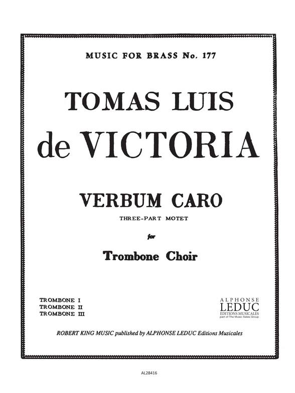 Verbum Caro (VICTORIA TOMAS LUIS DE / KING)