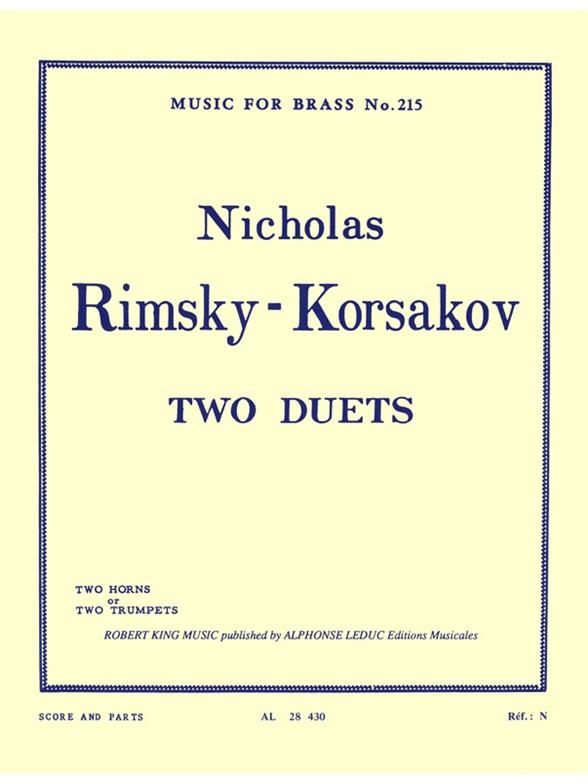 2 Duets (RIMSKI-KORSAKOV NICOLAI / KING)