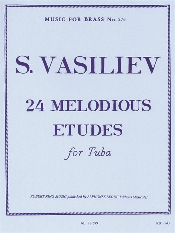 24 Melodious Etudes (VASILIEV)