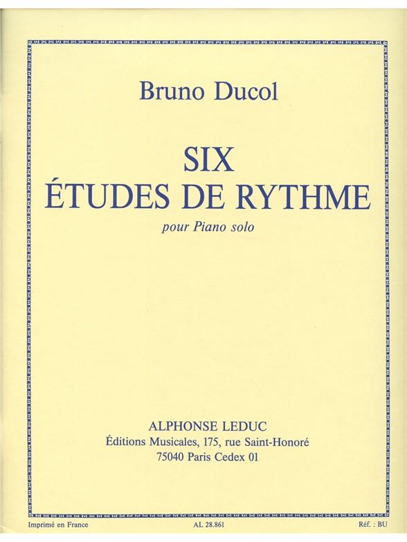 6 Etudes De Rythme