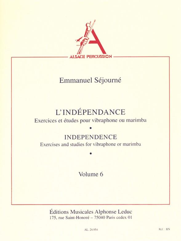 Independance Vol.6 (SEJOURNE EMMANUEL)