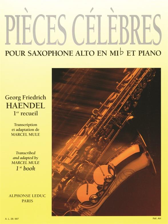 Pieces Celebres Vol.1/Saxophone Alto En Mib Et Piano