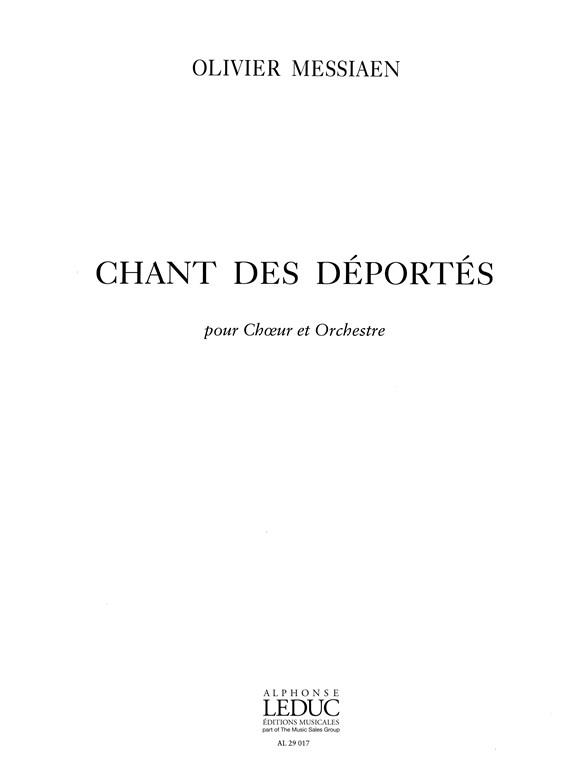 Chant Des Deportes