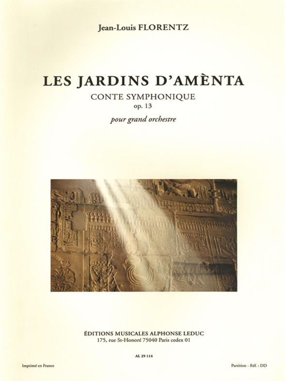 Jardins D'Amenta Conte Symphonique Op. 13/Grand Orchestre/Ption Orch.