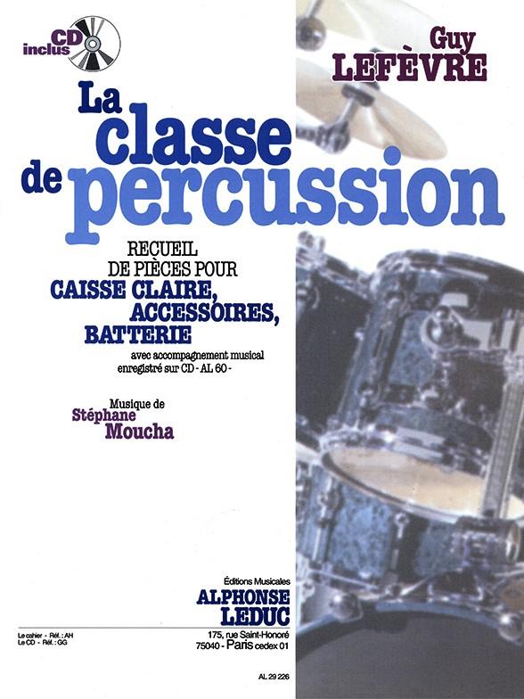 Classe De Percussion Debutant A Elémentaire - Batterie - Cahier