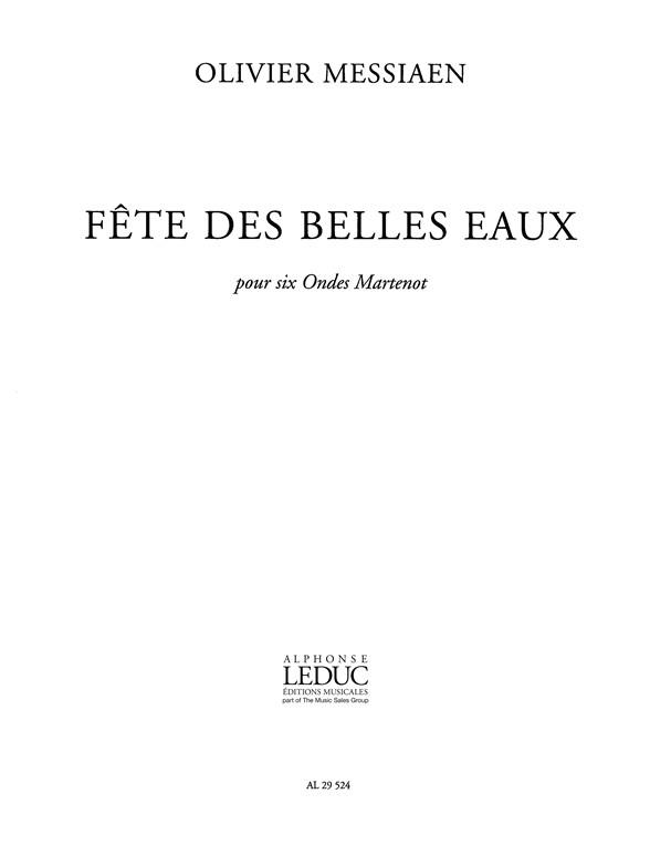 Fete Des Belles Eaux 6 Ondes Martenot