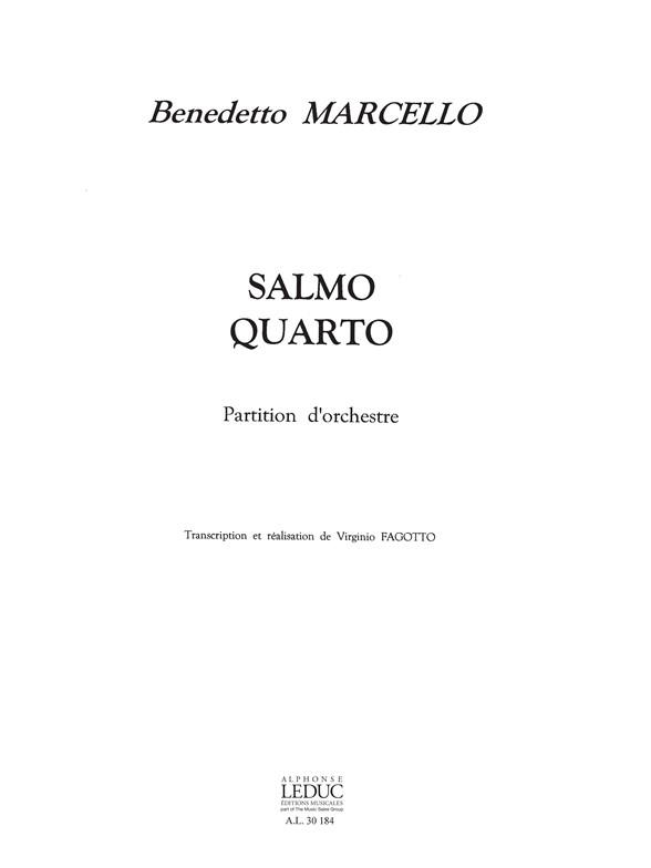 Salmo Quarto