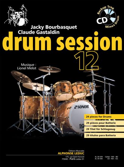 Drum Session 12 29 Pieces Pour Batterie/Cd