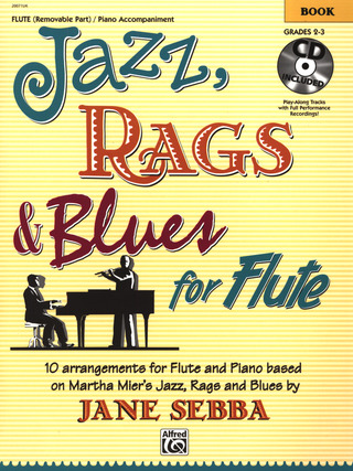 Jazz, Rags &amp; Blues for Flute: Book 1 (MIER MARTHA)