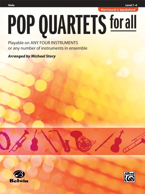 Pop Quartets For All Viola Rev. And Updated