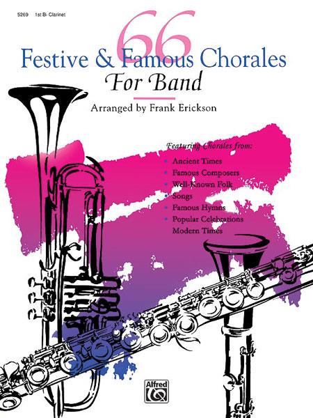 66 Festive And Famous Chorales For Band 1St Bb Clarinet