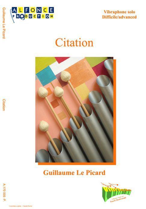 Citation (LE PICARD GUILLAUME)