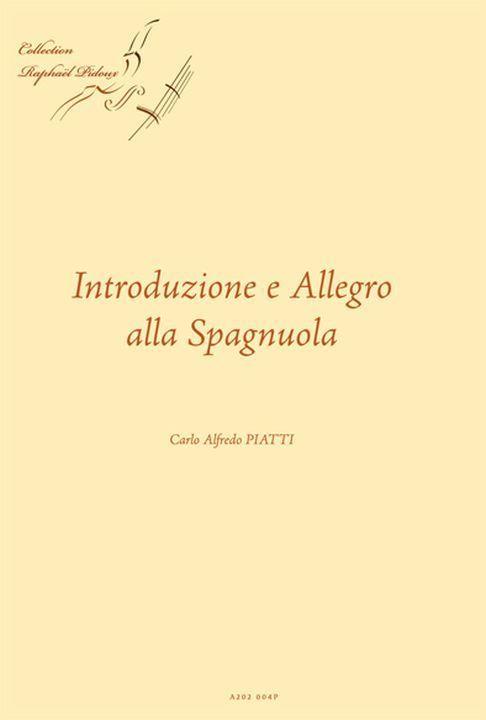 Introduzione E Allegro Alla Spagnuola (PIATTI CARLO ALFREDO)