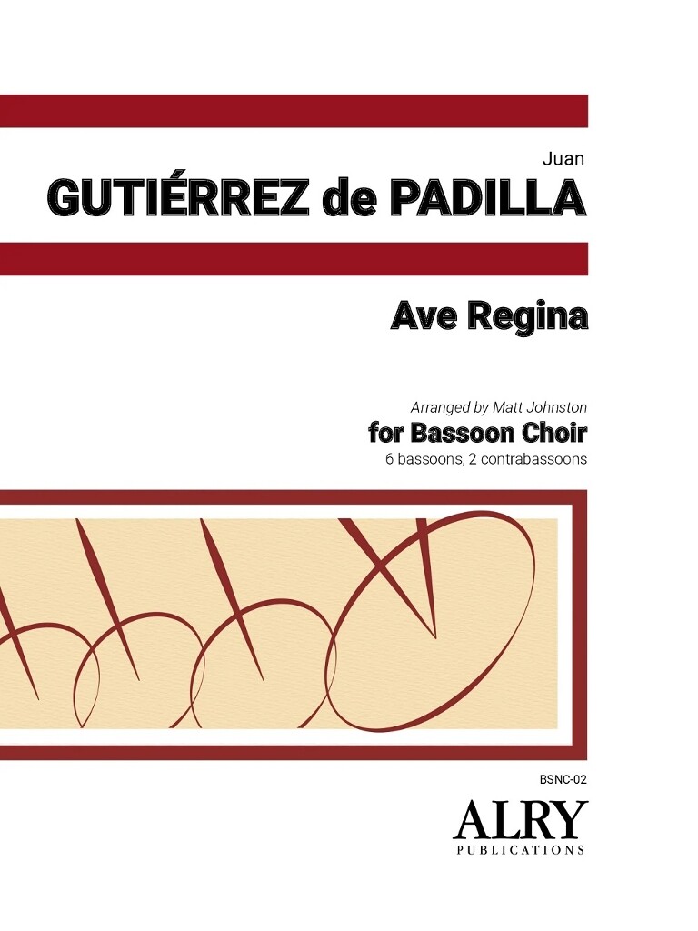 Ave Regina for 6 Bassoons and 2 Contrabassoons (DE PADILLA JUAN GUTIERREZ)