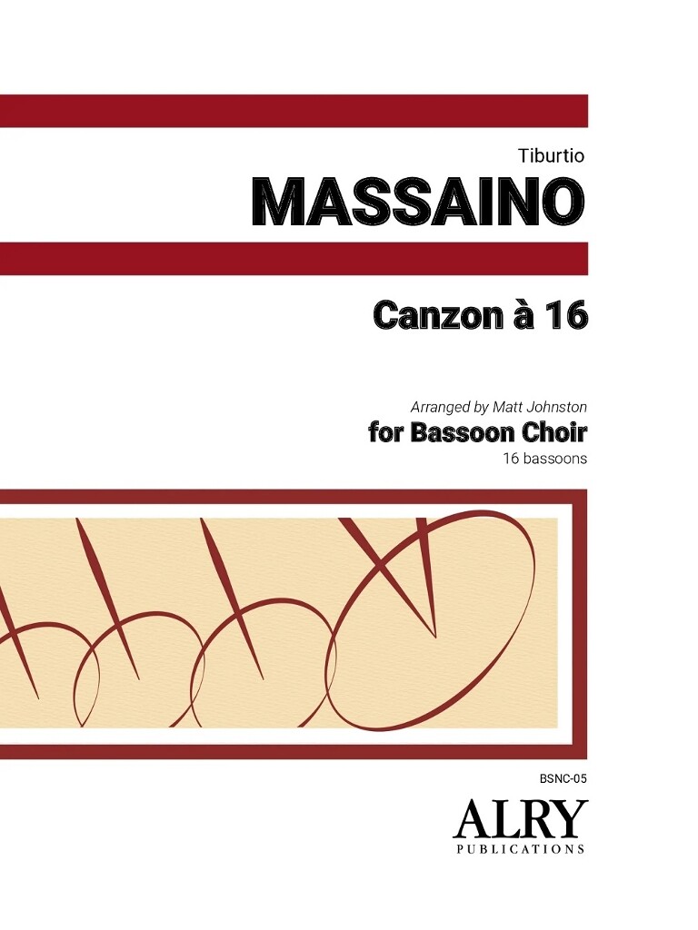 Canzon � 16 for 16 Bassoons (MASSAINO TIBURTIO)