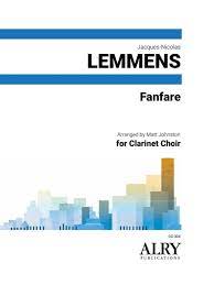 Fanfare for Clarinet Choir (LEMMENS JACQUES-NICOLAS)
