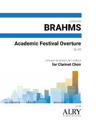 Academic Festival Overture for Clarinet Choir (BRAHMS JOHANNES)