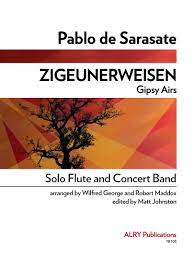 Zigeunerweisen for Solo Flute and Concert Band (DE SARASATE PABLO) (DE SARASATE PABLO)