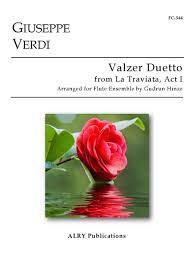Valzer Duetto for Flute Choir (VERDI GIUSEPPE)