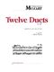 Twelve Duets, K. 487 for Flute and Alto Flute (MOZART WOLFGANG AMADEUS)