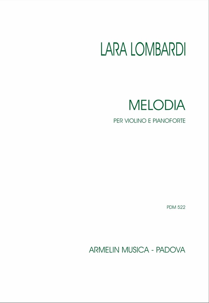 Melodia per violino e pianoforte (LOMBARDI LARA)
