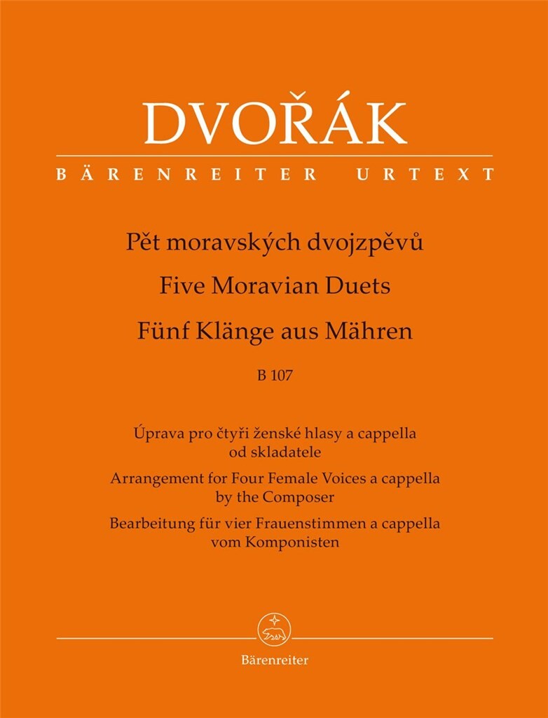 Five Moravian Duets (DVORAK ANTONIN)