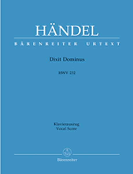 Dixit Dominus Hwv 232 (HAENDEL GEORG FRIEDRICH)