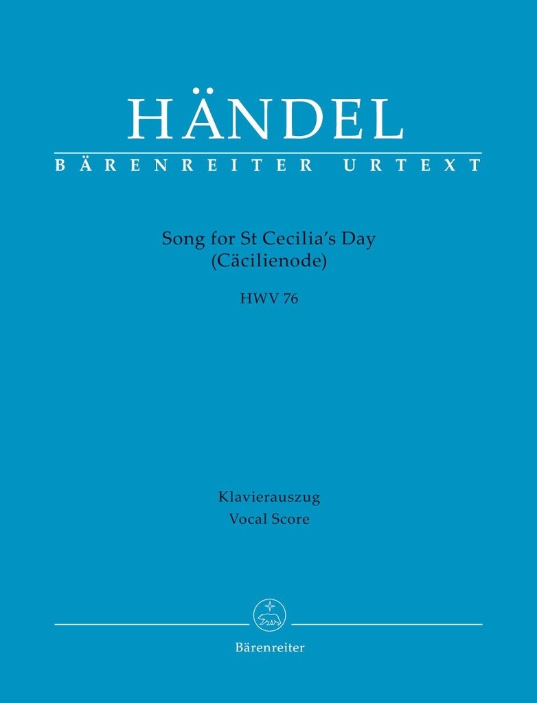 Song For St. Cecilia?s Day (HAENDEL GEORG FRIEDRICH)