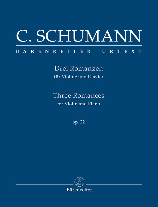 Drei Romanzen op. 22 (SCHUMANN CLARA)