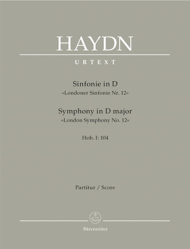 London Symphony No.12 -D Major Hob.I:104 (JOSEF STOIBER FRANZ)