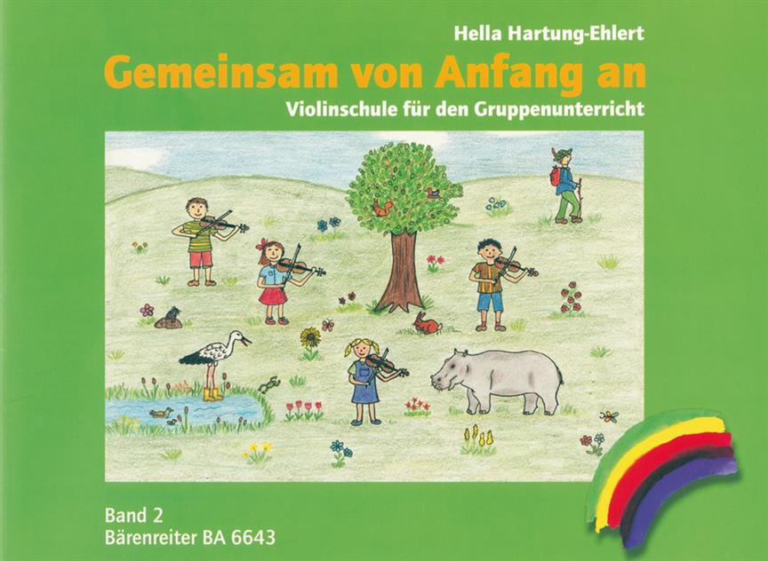 Gemeinsam Von Anfang An. Violinschule, Bet 2 (HARTUNG-EHLERT HELLA)