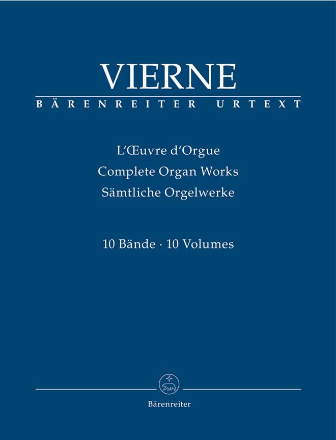 Complete Organ Works I-X (VIERNE LOUIS)