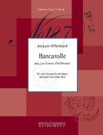 Barcarolle (OFFENBACH JACQUES / RIEM JULIAN (Arr)