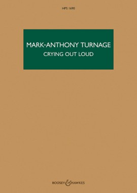 Crying Out Loud HPS 1690 (TURNAGE MARK-ANTHONY)